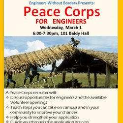 Peace Corps Flyer 8x11